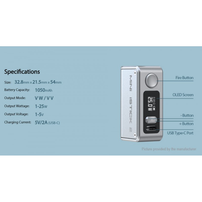 Eleaf Mini iJust 2 Kit with GS Air 4 Tank Eleaf Mini iJust 2 Kit with GS Air 4 Tank