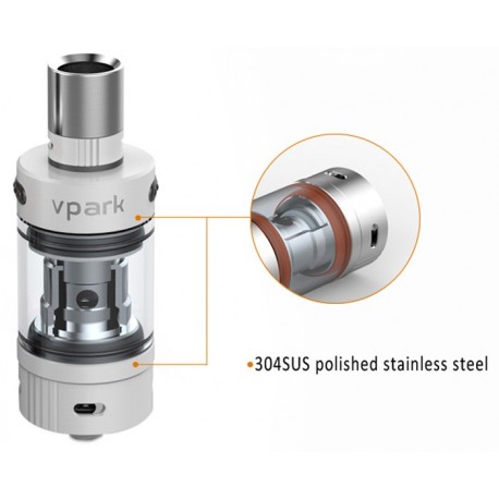 Vpark Maxtank Pro white - Midnight Vaper