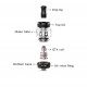 Vaporesso GTX Tank 22 (CRC) exploded